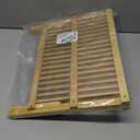 Bamboo Dish Drying Rack-2 Tier, Collapsible Small Dish Rack with Utensil Holder, Wooden Drying Rack for Kitchen Counter, Apartment Essentials Kitchen Plate Holder Organization 34 pcs Grid