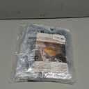 Zipcase 4 Pack Stain, Water and Kitty Scratch Resistant Clear Dining Chair Covers/Slipcovers Chair Protector Waterproof PVC Material, 17D x 18W x 4H with Adjustable Belt Strap, Set of 4 (Seat)