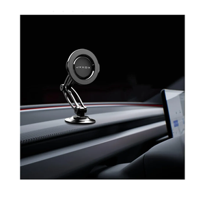 for Mag-Safe Car Phone Mount, 1080° Adjustable 3-Axis Arm Magnetic Dashboard & Windshield Holder, Strong Adhesive Base, Stable Hands-Free Car Mount for iPhone 16/15/14/13/12 Series