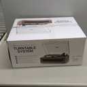 Record Player Turntable for Vinyl Records Built-in 4 Stereo Speakers All in 1 Vinyl Player Belt Drive Turn Table MM Cartridge ATN-3600L Stylus 33 45 Speed BT Wireless High Fidelity Classic Brown