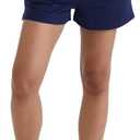 Hanes Womens Originals Shorts, Cotton Jersey Shorts, Gym Shorts for Women, 2.5", Plus (XX-Large, Athletic Navy)