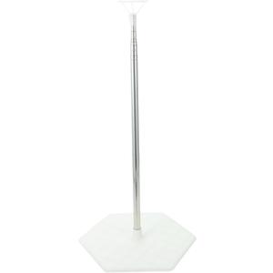 ORFOFE 1pcs Lightweight Balloon Stand Kit with Telescopic Rod Base for Party Decorations Weddings Birthdays Anniversaries and Reusable Balloon Holder for Creating (206X24X5CM), Pack of 2