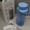 Momcozy 22oz Portable Breast Milk Cooler for Outdoor, Life Saver with 360 Total Cooling for 24 Hours, Larger Capacity Travel Breastmilk Chiller with 2pcs Baby Bottles for Breastmilk Storage, Blue