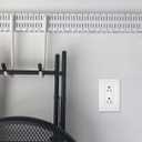 Legrand radiant 885TRWRWCC8 15 Amp 125V Outdoor Tamper Resistant Weather Resistant Residential Grade Decorator Duplex Receptacle Outlet, White (1 Count)