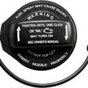 Fuel Tank Cap Compatible with Audi & VWFits A4 A5 Q5 S4 S5 Golf GTI Jetta Tiguan PassatGas Cap Replaces# 8K0201550N 5Q0201550L Non-Threaded Bayonet Type
