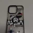 Toycamp for iPhone 15 Pro Max Case with Ring Holder, Astronaut Space Cute Cartoon Cosmonaut Designed Fun Shockproof Protective Designer Phone Cases for iPhone 15 Promax for Women Girls Boys Teens Kids