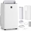 Garvee 14000 BTU Portable Air Conditioners, Cools Up to 750 Sq. Ft, 4-in-1 Portable AC Unit for Rooms with Remote Control, Quiet Operation, 24H Timer, Window Installation Kit for Home Office