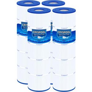 Cryspool 07072 Filter Compatible with CX880XRE, SwimClear C4030, C4025, C4020, PA106-PAK4, C-7488, FC-1226, 4106 Sq. Ft Pool Filter Cartridge, 4 Pack