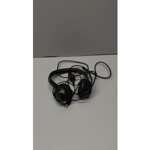 Logitech H390 Wired Headphones with Mic, USB-A Headset with Microphone for PC, Noise Cancelling Microphone for Video Meetings, Music, Gaming - Black