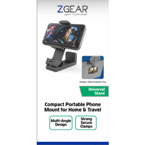 ZGEAR - Compact Portable Phone Mount For Home And Travel- Universal Stand