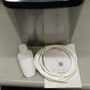 WIE Nugget Ice Maker Countertop, 44 lbs in 24 Hours, Pellet Ice Maker Machine with Self-Cleaning, 0.75 Gallon Tank & Scoop Included, Crushed Pebble Ice Makers for Home/Office/Bar/Party, Silver