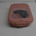 Portable Cat Litter Storage Container, 20 Lbs Capacity, Rolling Wheels, Pink (Medium, 20, Pound)