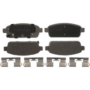 ACDelco Silver 14D1468CHF1 (19386949) Ceramic Rear Disc Brake Pad Set