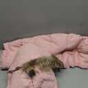 Baby Snowsuit Toddler Jacket Snow Suit Pants Hoodie Winter Coat Ski Bib Clothes (4-5T, Pink)