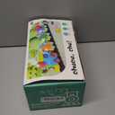 Funwee Steam Track Train Set for Toddlers, Magnetic Connection Train Toys w/Lights & Sounds, Electric Cartoon Choo Choo Train, Toy Train Christmas Birthday Gift for Toddlers 2 3 4 5+ Boy Girl (Blue)