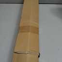 UNISHADES Cordless Bamboo Roman Shades for Windows, Blinds Size (34.5" W 64" H) Colour (Highfield Teak)
