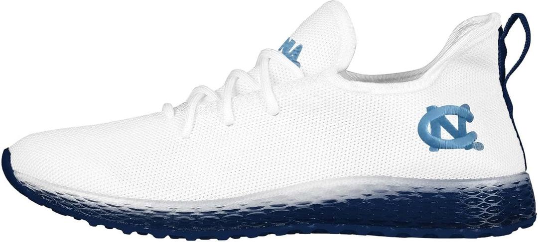 FOCO NCAA Mens NCAA College Team Logo Athletic Shoes Sneakers, Size: 10