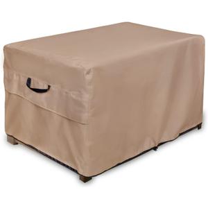 ULTCOVER Patio Deck Box Storage Bench Cover - Waterproof Outdoor Rectangular Fire Pit Table Cover 54 x 28 inch