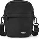 KALIDI Crossbody Sling Bag for Women Men Multi Position Small Purse Waist Fanny Pack with Adjustable Strap (Matte Black)