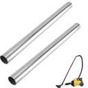 Metal Extension Wand Hose Replacement for Eureka 3670M Canister Vacuum Models 3670M 3670 3680 3670G 3670H 3672 3673 3674 3682 Series (15.8inch, Pack of 2)