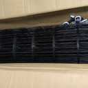Tongmo 2 ft x 100 ft Black PVC Coated Welded Wire Fence, 16GA Garden Chicken Wire Fence Roll, Mesh Size 2" x 4" Hardware Cloth, Ideal for Yard Protection and Poultry Netting