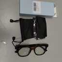 miyya Blue Light Glasses for Women & Men  Oversized UV & Blue Light Blocker Chunky Frames, Stylish Eyewear Accessories (**Tortoiseshell)