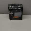 OVENTE 3 in 1 Electric Sandwich Maker, Panini Press Grill and Waffle Iron Set with Removable Non-Stick Plates, Perfect for Cooking Grilled Cheese, Tuna Melts, Burgers, Steaks and Snacks, Black GPI302B