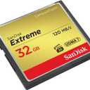 SANDISK 32GB Extreme CompactFlash Memory Card UDMA 7 Speed Up To 120MB/s - SDCFXSB-032G-G46