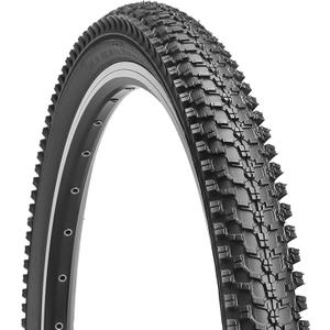 Bike Tire, 24x1.95 for MTB Mountain Bicycle Performance Folding Bead Replacement Tire -Black