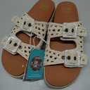 RockDove Womens Isla Lift Platform Slide Sandals with Cushioned Arch Support and Soft Dual Straps, 10