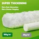 Dry Mop Refills Thickened and Feathery Pads 60 Count for Dirt, Pet Hair and Dust, Compatible with Swiffer Sweeper and ClicLak Regular Mop, Disposable Sweeping Cloths for Floor Mopping and Cleaning