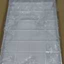 Large Clear Jewelry Organizer Display Tray, Storage Case for Rings, Earrings, Necklaces, Acrylic Drawer Organizer Trays (24 Grids)