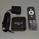 MX Pro 4K 5G Streaming Media Player - 4K Ultra HD WiFi 6 Dual Band Remote Control with BT5.0 16GB Storage Smart Home Player