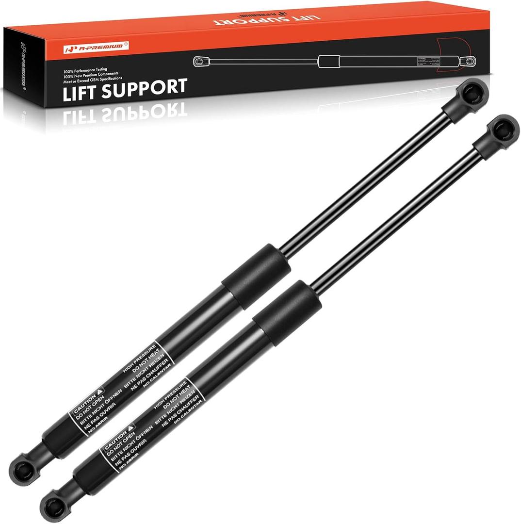 A-Premium Front Hood Lift Supports Shock Struts Compatible with BMW 323i E46 325i 328i 323Ci 323Ci 325Ci 328Ci 330Ci 325xi 330xi 1998-2006