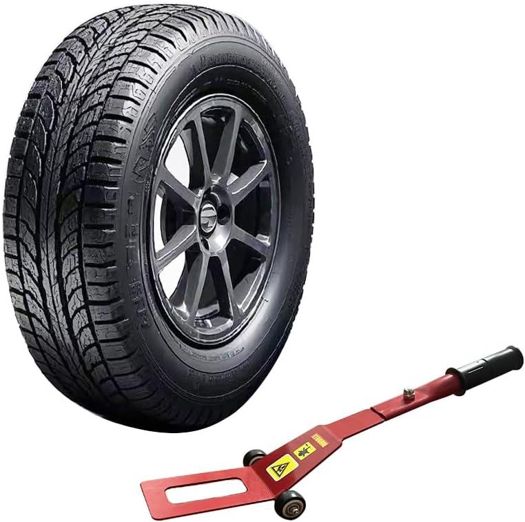 Portable Effortless Tire Jack Tool, Tire Lifting Jack Tool with Removable Handle [ Extended Version ]
