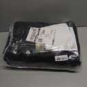 ULTCOVER 600D Tough Canvas Heavy Duty Square Patio Table and Chair Cover - Waterproof Outdoor General Purpose Furniture Covers 86 inch, Black