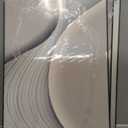 Amazon.com: Large Framed Modern Abstract Wall Art for Living Room, Minimalist Bright Style Prints Wall Paintings Artwork for Walls, Silver Gray Contemporary Luxury Pictures for Hallway, Office Wall Decor 24x36 In: Posters & Prints