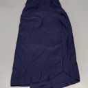 Viodia Women's 17" Long Swim Skirt High Waisted Modest Swimsuits Skirt Bathing Suit Tummy Control Swim Bottoms (Medium, Navy)