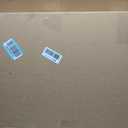 Pinkunn 18" x 24" Linen Fabric Bulletin Board with Ribbon Wall Decor, White
