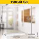 Dynta 14 Pack Acrylic Sign Holder 5x7 Inches Clear Double Sided Picture Frame Vertical Table Menu Holder Plastic Desktop Flyer Holder Acrylic Display Stands for Stores Restaurants Office Wedding Party