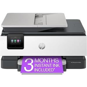 HP OfficeJet Pro 8125e Wireless All-in-One Color Inkjet Printer, Home Office, Print/Scan/Copy, ADF, Duplex Printing, AI-Enabled