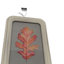 HH 11.8 in Clear Wall Sign Leaf