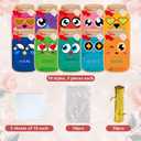 Valentine's Day Cards Mason Jar Valentines Gift Card 50 Pack(candy not included)