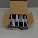 Dry Erase Markers Black, Fine Tip, 75 Pack Low-Odor Whiteboard Marker Pens, Home School Supplies, Office Series