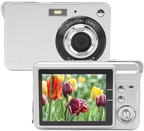 4K Digital Camera, 48MP Vlogging Camera for Photography with 8X Zoom Anti Shake, 2.7 Inch TFT Screen, Compact Camera for Kids Teens Boys Girls Adults