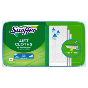 P&G Swiffer Sweeper Wet Mopping Pad Refill, Open-Window Fresh Scent, 24 Count (Pack of 6)