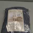 Genina Waterproof Chair Covers for Dining Room Dining Chair Covers Kitchen Parsons Chair Covers (Dark Gray, 6 PCS)