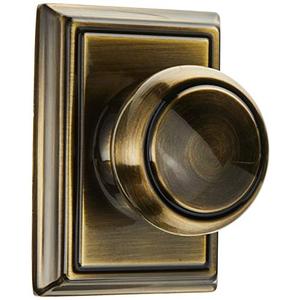 SCHLAGE Lock Company F10AND609ADD Addison Collection SCHLAGE Passage Knob, Antique Brass