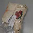 Women Floral Embroidery Dress Sleeveless 2 Piece Tank Top and Skirt Loose Fit Boho Dress Large