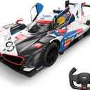 Voltz Toys 1/14 Scale Le Mans RC Car Licensed Le Mans Series Remote Control Toy Car Model for Kids and Adults with Open Doors and Lights Gift for Kids and Adult (BMW M Hybrid V8 LMDH)